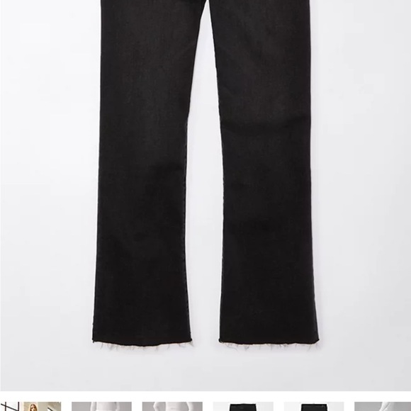 American Eagle BootCut Black Jeans - Picture 2 of 7